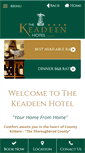 Mobile Screenshot of keadeenhotel.ie